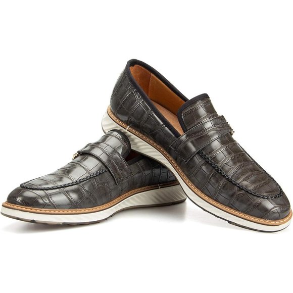 Men\'s Gray Oxford Shoes Casual Shoes for Men Casual Dress Shoes for Men main image 4